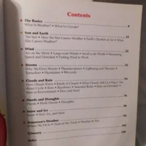 Wonders of Weather Book Children's Book - Picture 6 of 11